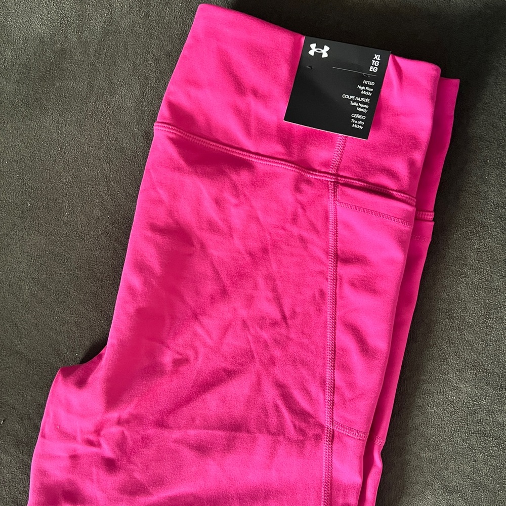 Under Armour Pink Bike Shorts